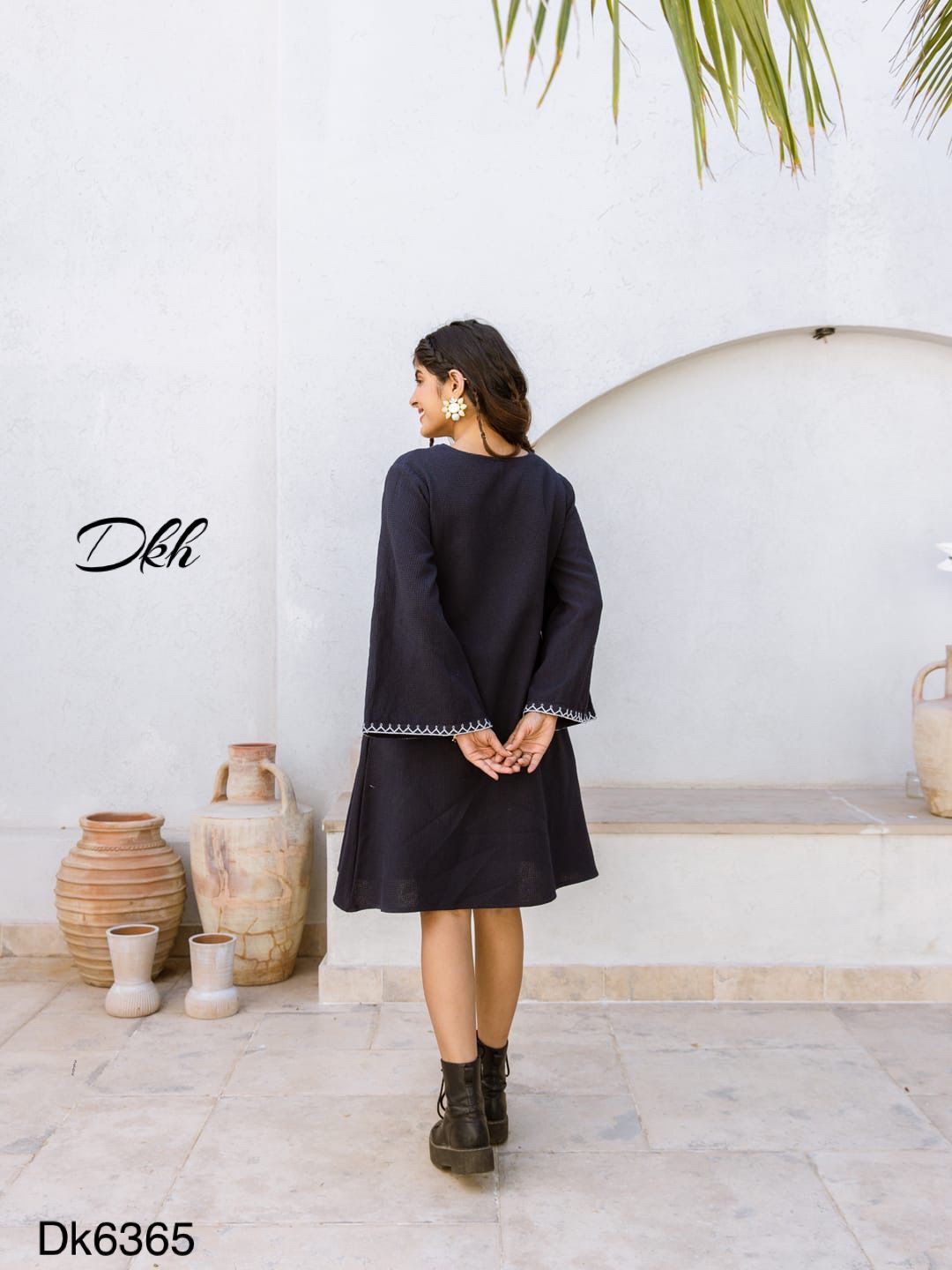 DKH Dk6365 Super Premium Cotton waffle Tunic