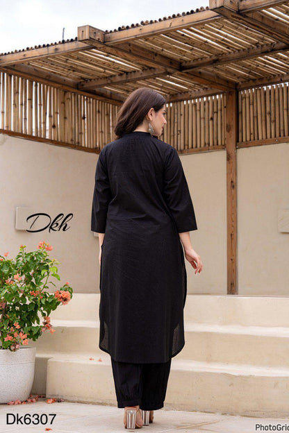 DKH Dk6307  Premium cotton coord set