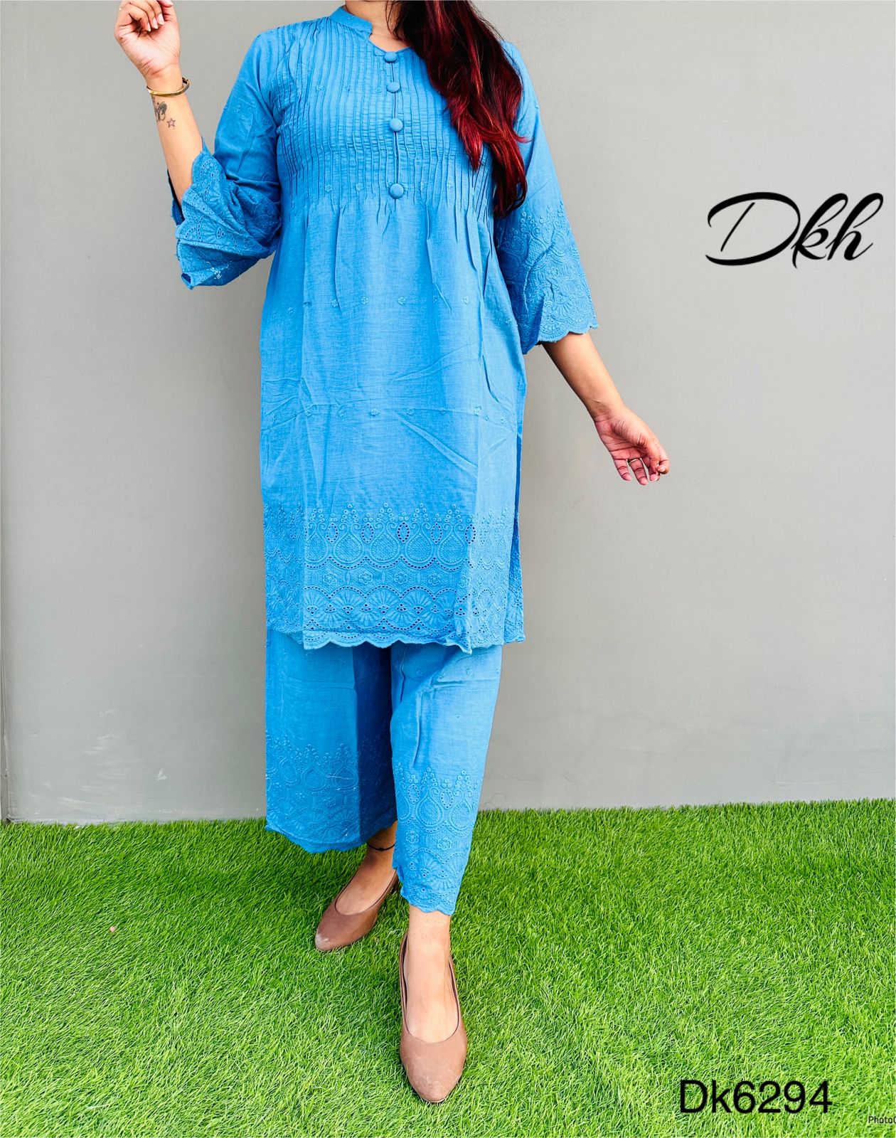 DKH Dk6294  Premium cotton co-ord set