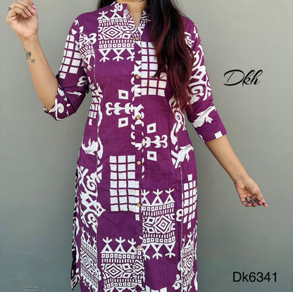 DKH Dk6341  Premium cotton 2 pc set