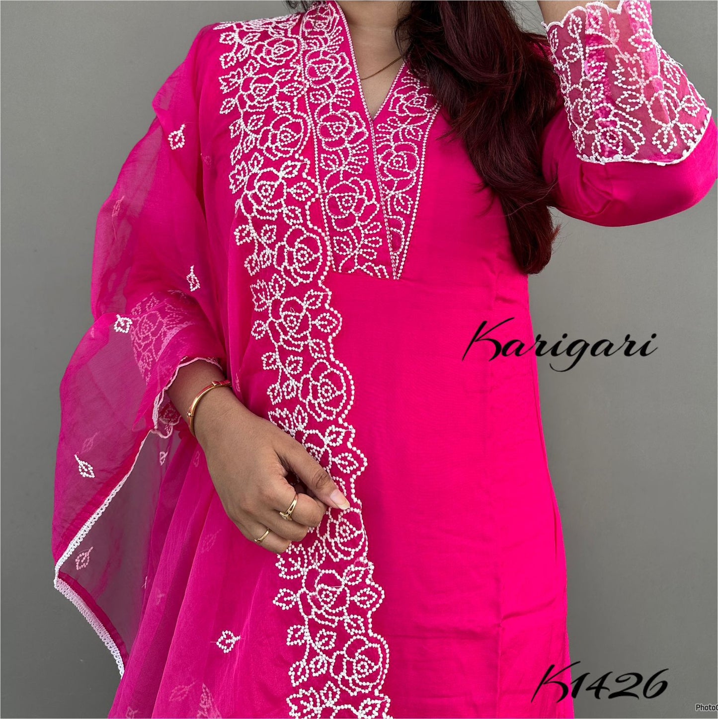 karigari by DKH k1426  Premium pure Muslin pakistani style suits