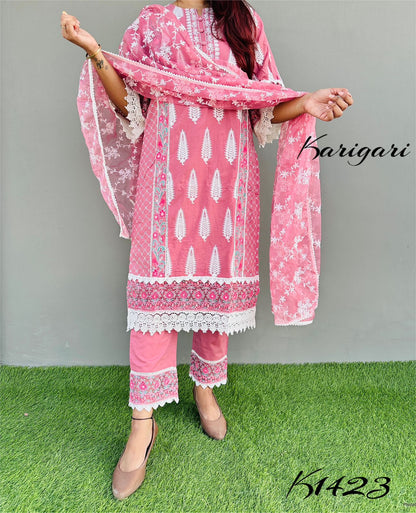 karigari by DKH k1423  pakistani collection