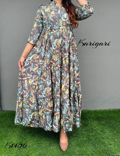 *karigari by DKH * k1407  Premium Russian silk